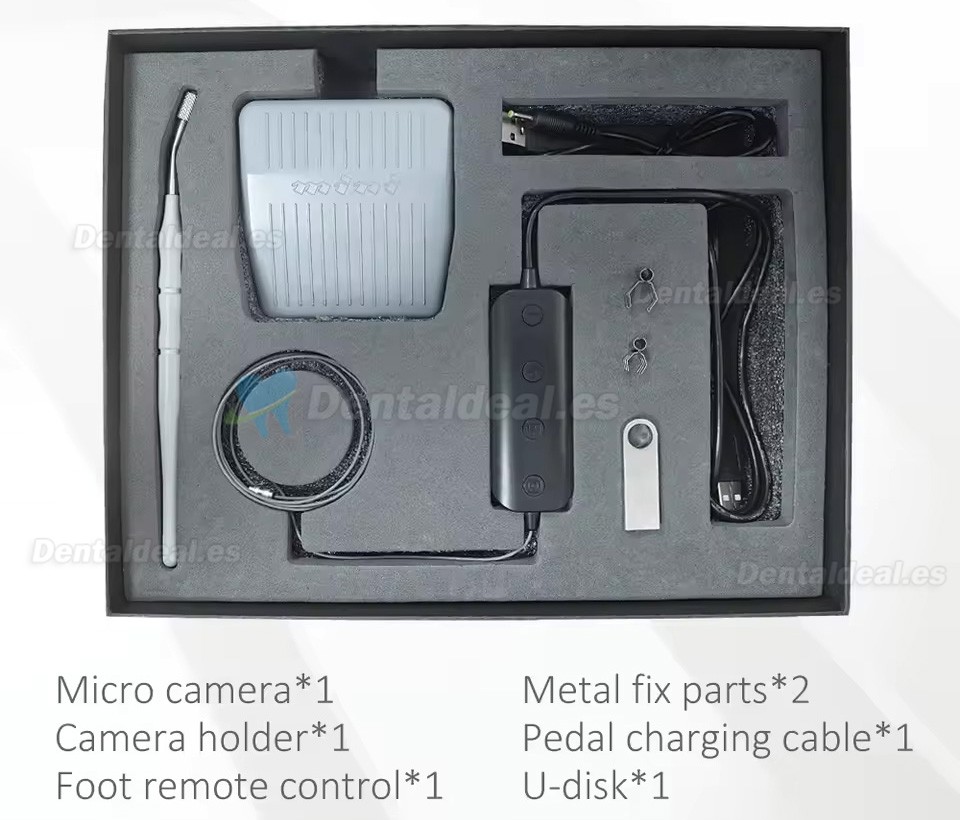 C&aacute;mara Intraoral Dental Digital con Cable 6 LEDs Enfoque Autom&aacute;tico